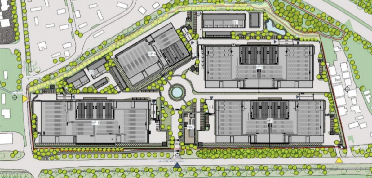 Proposed site layout